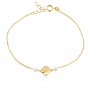 Arany Karkötő Clover Pearls