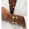 Arany karkötő Diamond Clover
