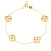 Arany karkötő Diamond Clover Arany karkötő Diamond Clover