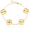 Arany karkötő Diamond Clover Arany karkötő Diamond Clover