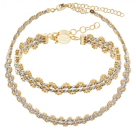 Arany choker nyakék Dorica Valoria Arany choker nyakék Dorica Valoria